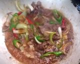 รูปขั้นตอนการทำที่ 4 ของ เนื้อผัดพริกสด