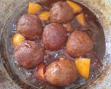 Foto langkah ke 5 dari resep Semur Bola Daging Sapi isi Telur Puyuh.