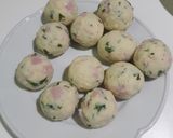 Foto del paso 4 de la receta: Bombas de papa con jamón y queso