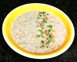 Foto del paso 11 de la receta Crema de patatas con champiñones y garbanzos
