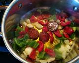 Foto del paso 1 de la receta: Patatas con bacalao a la riojana