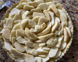 A picture of step 6 of Uruguayan Apple pie.