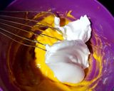 Foto langkah ke 5 dari resep Cheese Fluffy Pancake atau Souffle Pancake.