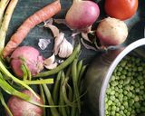 A picture of step 1 of Mix Veg.