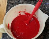 A picture of step 4 of Baked Red Velvet Donuts.