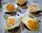 Foto del paso 6 de la receta Mini-tartaletas de morcilla, manzana y huevo de codorniz