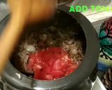 A picture of step 2 of Kashmiri Mutton Rogan josh.
