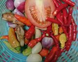 Foto langkah ke 2 dari resep Sambel toge ekstra kencur.