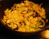 A picture of step 3 of Colorful masoor dhal multi veg koottu.