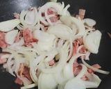 很多蔬菜的培根義大利麵的食譜步驟2照片