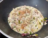 Foto del paso 4 de la receta: Quiche de pollo y verdura con base de arroz 🌾