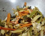 A picture of step 5 of Vegetable Pulao Restaurant Style.