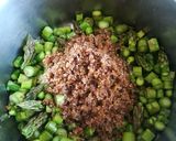 Spárgás bulgur recept fázis 3 fotója