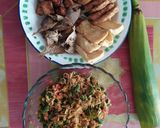 Foto langkah ke 3 dari resep Urap kacang panjang +tauge.