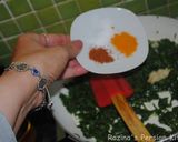 A picture of step 6 of Persian cucumber stew.