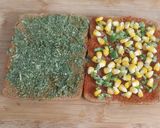 A picture of step 3 of Cheesy Corn Sandwich.