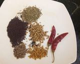 A picture of step 2 of Pomengranate Pickle.