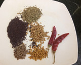 A picture of step 2 of Pomengranate Pickle.