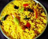 A picture of step 4 of Indori Poha.