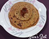 A picture of step 4 of Turnip and Green Peas Parathas.
