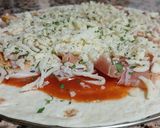 Foto del paso 4 de la receta: Pizza de Jamón y Queso sin Masa