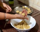 A picture of step 5 of Rice flour cookies.
