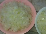 پیاز سرخ شده خلالی و ریز کریسپی