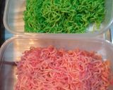 Foto langkah ke 2 dari resep Putu mayang simple (Kreasi Mie).