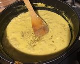 Une image de l'étape 11 de Crevettes black tiger à l'ananas sauce crémeuse curry, coco.