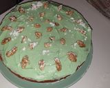 Foto del paso 4 de la receta: 👽Tarta Grinch de calabaza, queso y nueces