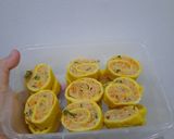 Foto langkah ke 6 dari resep Rolade Ayam Sayur.