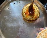 A picture of step 7 of Chicken burger.