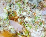 A picture of step 4 of Mango Masala Chicken Rice.