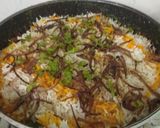 A picture of step 7 of Egg Biryani.