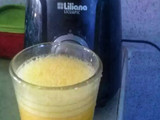 Licuado de manzana y naranja🍎🍊