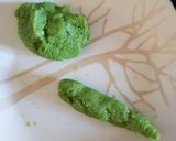 A picture of step 1 of Peas balls Wheat kheer.