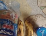 Foto del paso 1 de la receta: Sandwichs Dorados De Mermelada De Fresa Y Plátano