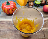 Foto del paso 2 de la receta: Bollos de calabaza rellenos de cabello de Ángel para Halloween