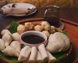 Foto langkah ke 5 dari resep Pempek Tenggiri Lenjer.