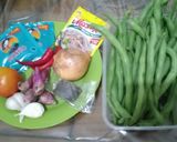 Foto langkah ke 1 dari resep Tumis Buncis kecap.