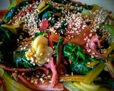 Foto del paso 2 de la receta: ARROZ Mezclado con Acelgas de Colores...!