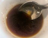 A picture of step 3 of Gyutan don.