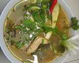 Hình bước làm 3 của món canh chua cá đuối
