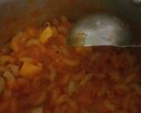 A picture of step 6 of Macaroni tomato gravy.