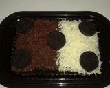 Foto langkah ke 7 dari resep Brownies Kukus Pondan.