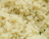 A picture of step 1 of Mint poha.