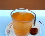 A picture of step 5 of Avocado Seed Tea.
