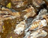 A picture of step 2 of Ogbono soup.