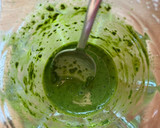 Foto del paso 1 de la receta: Pancakes de matcha con pistachos