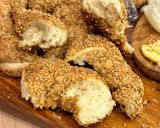 صورة لخطوة 10 من وصفة سيميت / سميط بالسمسم 🥯